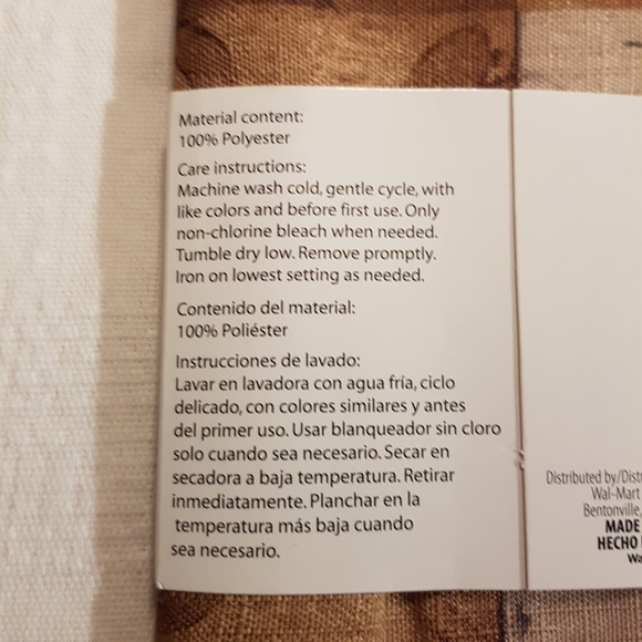 Napkin set 2 pack of Mainstays cloth napkins - Picture 3 of 3